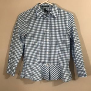 LAUREN Ralph Lauren button up top